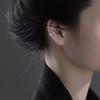 1Pcs Ear Cuff Earrings Trendy Non-Piercing Double Layer Cuff Ear Clip Earring For Women Fake Cartilage Jewelry Gifts