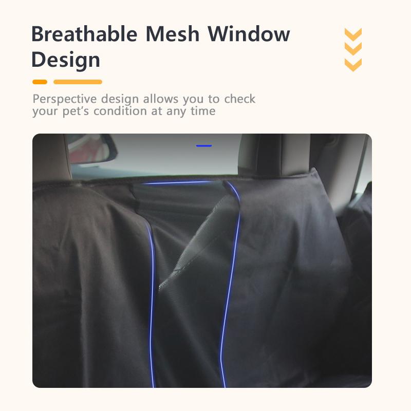 Rear Seat Pet Mat For Model Y/3 Rear Seat Fully Wrapped Protective Pad Seat Protection Cover Automotive Modification Parts