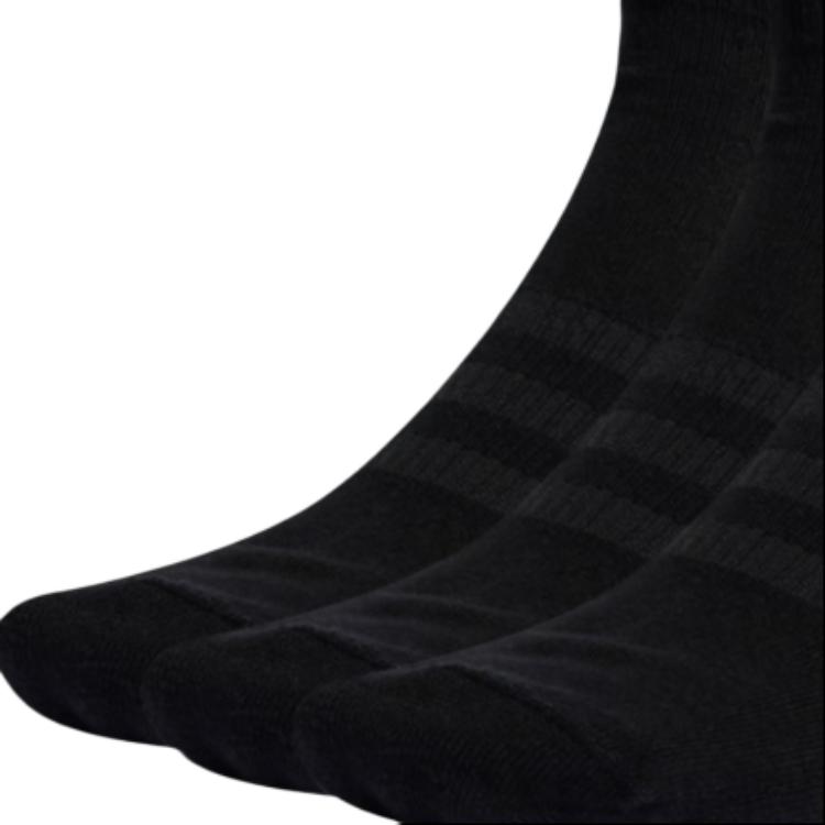 adidas Mid-Calf Socks Unisex Black IC1310