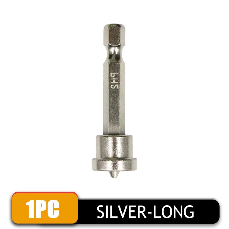 1-3pcs Hex Screwdriver Bit Magnetic Screwdriver Holder Ring Woodworking Positioning Bit Batch Head For Electric Screwdriver Kit