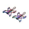 GUB 1 Pair Mountain Bike Colorful Pedals Road Bicycle AntiSlip Alloy Pedals Replacement