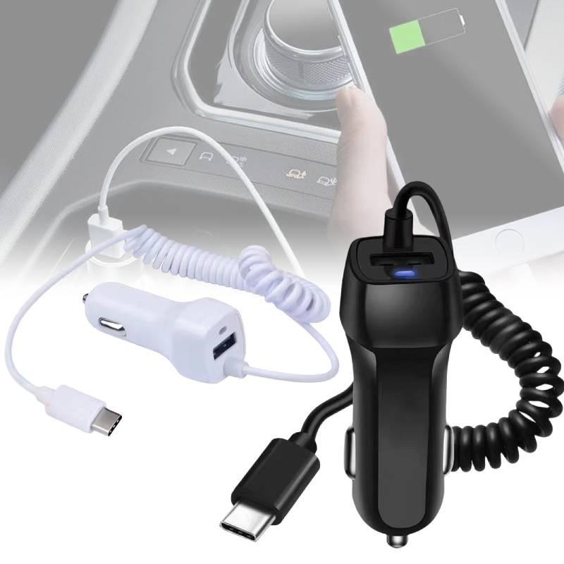 Galaxy For Samsung S20 Car Charger Cigarette Lighter Built In Usb Type C Port