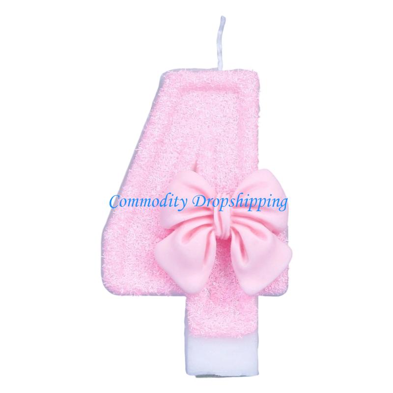 Y5JC Creative 0-9 Number Cake Butterfly Topped Number 0 to 9