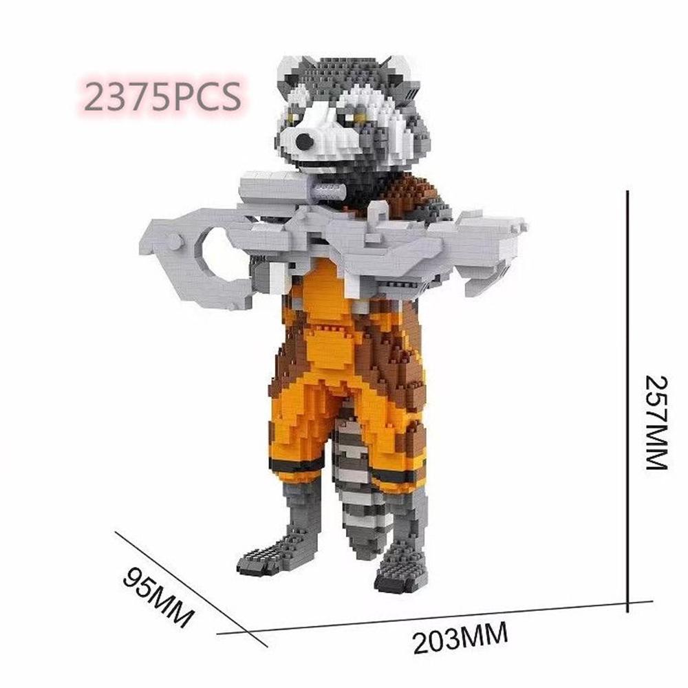 Divertente Gioia Cartone Animato Anime Film Gioco Wukong Blocchi da Costruzione Giocattolo Giochi Periferica Figura Puzzle Giocattolo di Assemblaggio Mattoncini Regali di Natale