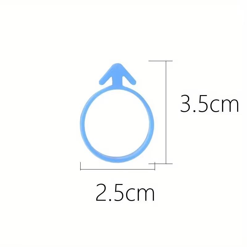 12ks Silikonový kroužek na zdobící sáček Sada Zdobený sáček silikonové upevnění Těsnicí Vázací šňůra Pečicí příslušenství