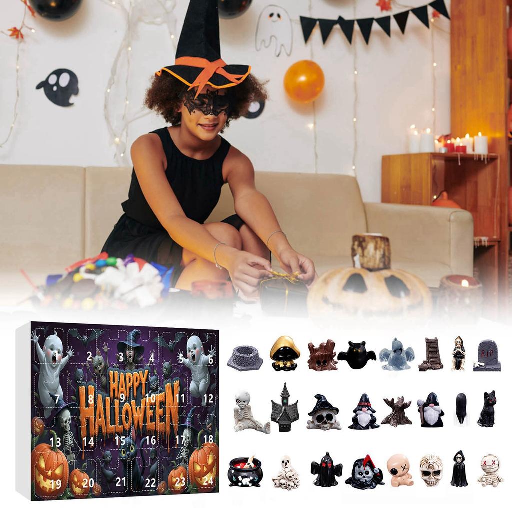 Exquisite Calendar Stone Blinds Box Halloween Children's Gift