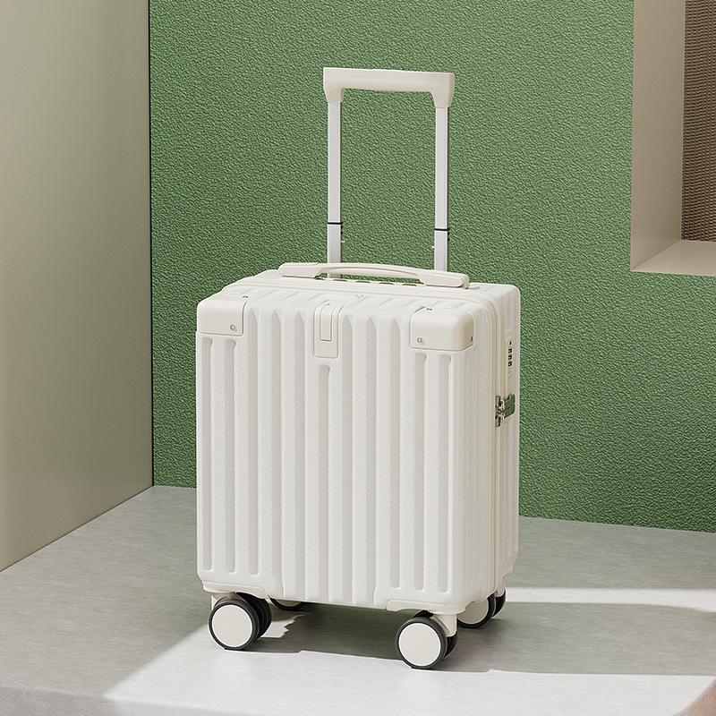 

Легкий мини-чемодан ручной клади 20 дюймов с 14-дюймовым чемоданом-тележкой для авиакомпании Spring и 18-дюймовым дорожным чемоданом с кодовым замком для мужчин и женщин 14-inch [Spring Airlines Approved Carry-On]