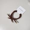 Trendy Korean Forest Hair Elastic Band - Stylish Small Leather Hair Rope for Women