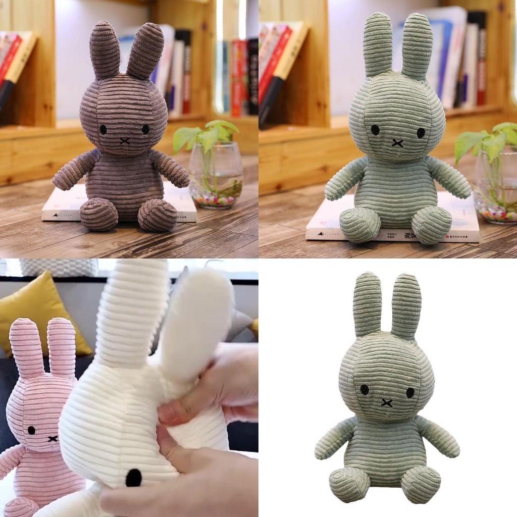 Miffy Puppe Spielzeug Superweiches Plüschmaterial PP Baumwollfüllung Perfektes Geschenk für Kinder