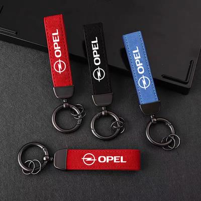 Car Key Chain Zinc Alloy Key Ring Pendant Auto Emblem Accessories For Corsa D Astra Insignia Mokka Adam Combo OPC Vauxhall