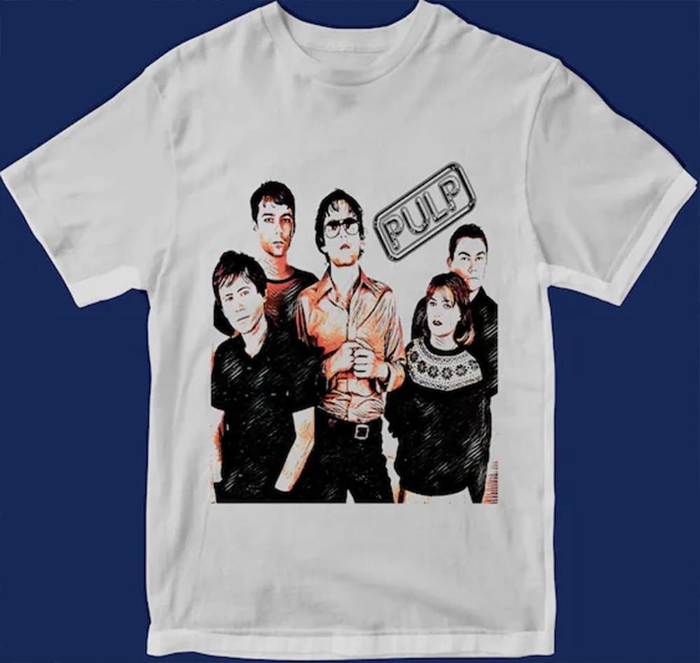 Pulp Band ROCK BAND T Shirt All Size S-5XL GS019 Unisex T-Shirt L