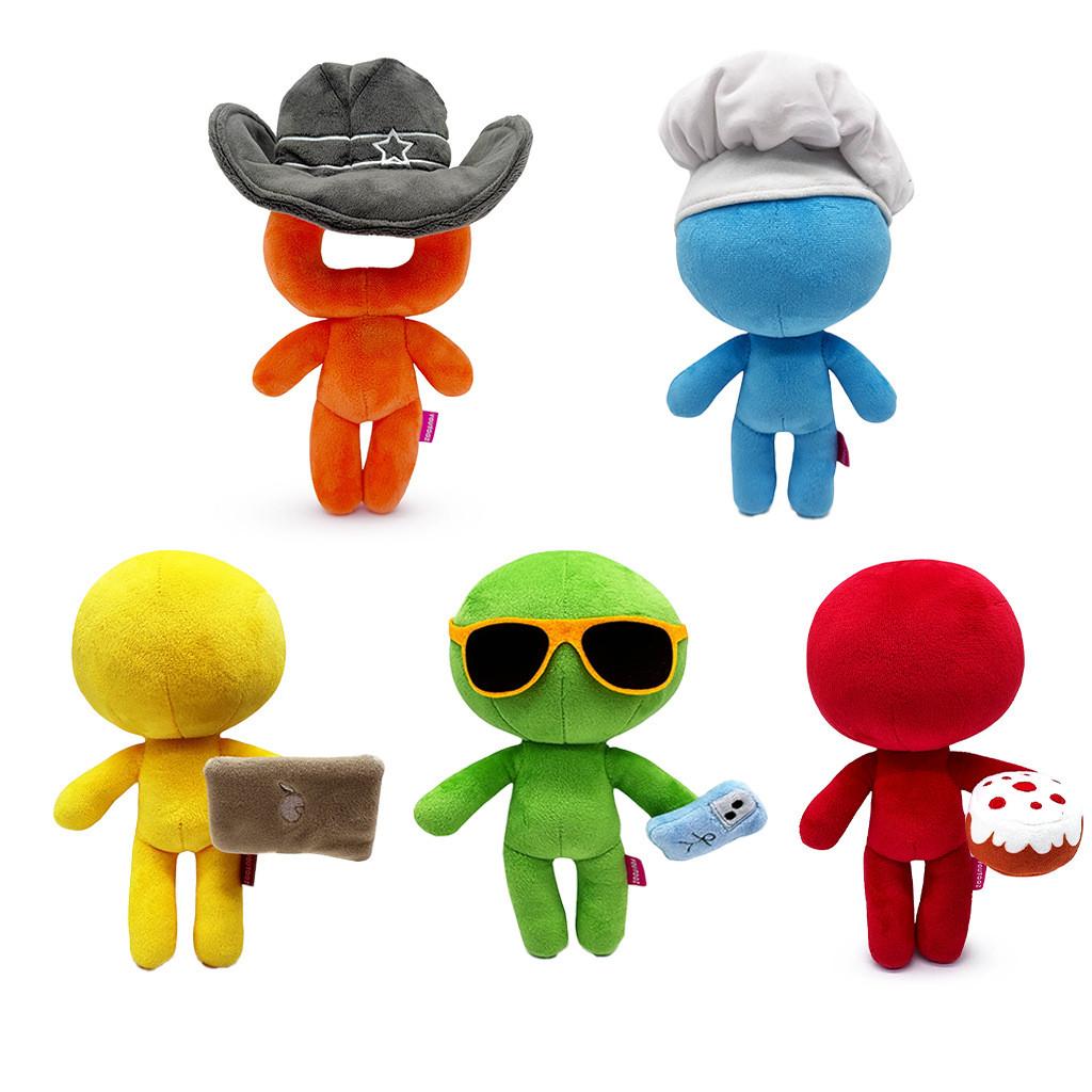 Animator Vs Animation Plush Toy Fire Stickman Collectible Soft Doll For Kids And Fans
