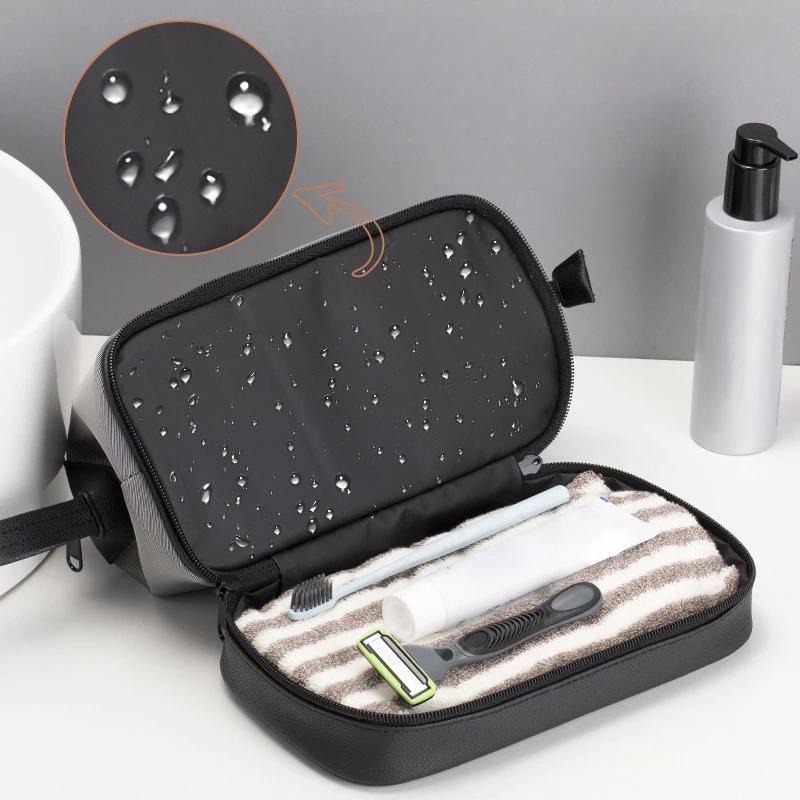 Portable Waterproof Toiletry Bag Large Capacity Dry Wet Separation Travel Organizer Bathing Bag Storage Pouch Men Business Gifts