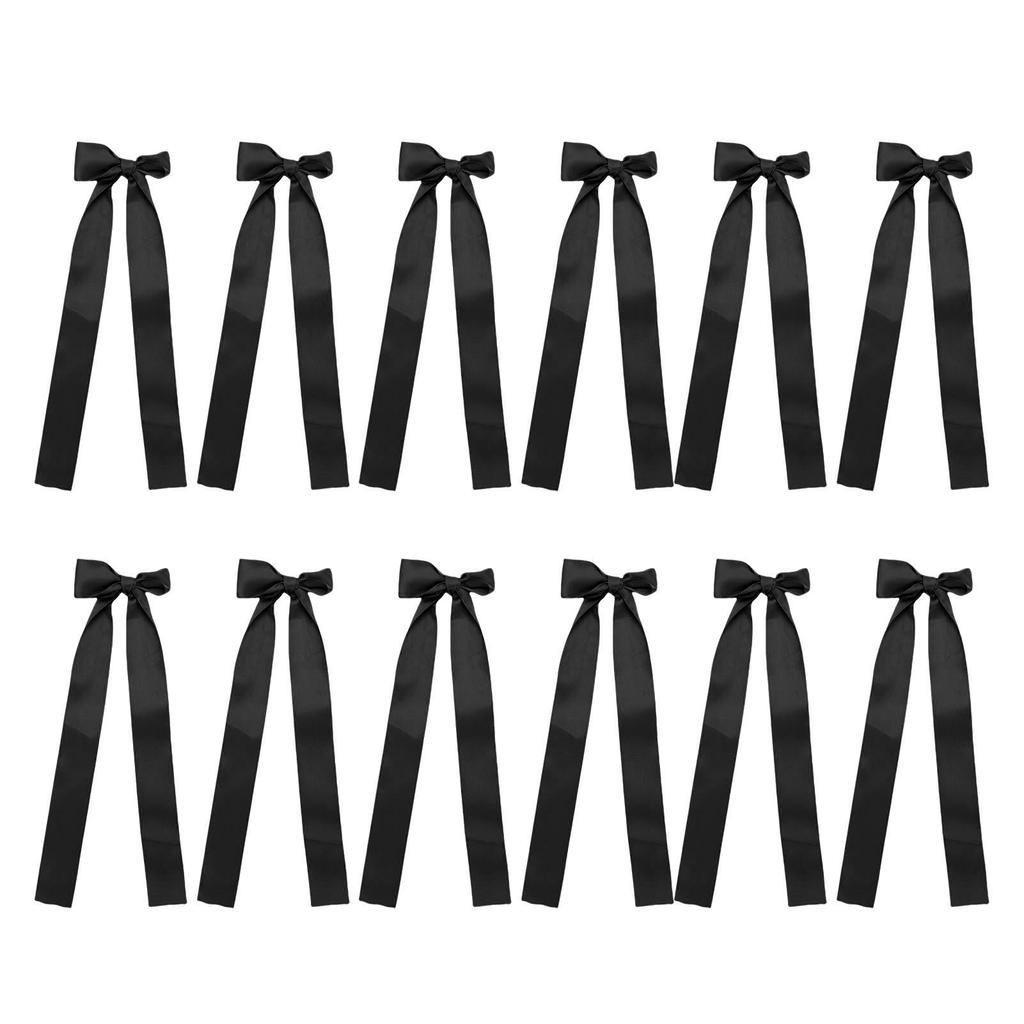12pcs Candlestick Bows Decor 13 Inch Large Coquette Decorations Bows for Table Self Adhesive Wedding Bridal Shower
