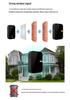 Wireless Battery-Free Waterproof Long-Distance Ding Dong Doorbell with Self-Powered 433 MHz Technology