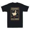 Anatomy Of A Goose Funny Duck Graphic Gaming Gamer Vintage Men's Black T Shirt Harajuku Gothic Men Tshirt Ullzang Streetwear Top