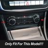 Edelstahl Mittelkonsole Schalthebel Panel Dekorationsabdeckung Zierleiste Für Mercedes Benz CLA GLA A-Klasse C117 X156 W176 2013-2018