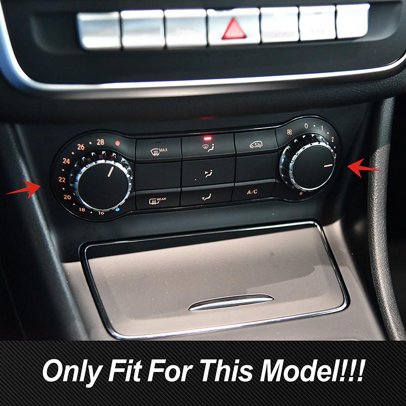 Edelstahl Mittelkonsole Schalthebel Panel Dekorationsabdeckung Zierleiste Für Mercedes Benz CLA GLA A-Klasse C117 X156 W176 2013-2018