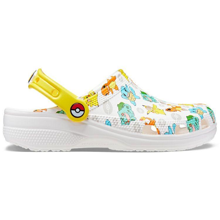 Crocs Pokémon X Classic Clog Starters Unisex Sneakers White Multi 207765-94S