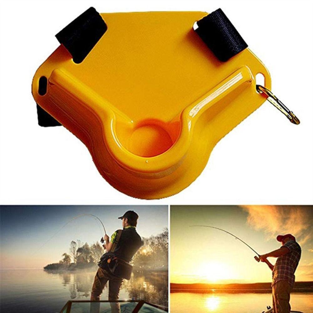 Belly Pole Fish Rod Holder ABS Material Fishing Waist Belt Fishing Fighting Belt Outdoor Sports