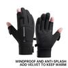 Outdoor Cycling Warm Gloves Anti-slip Thickened Multi-functional Fishing Gloves Men's Women's Touch Screen Anti-slip Work Gloves
