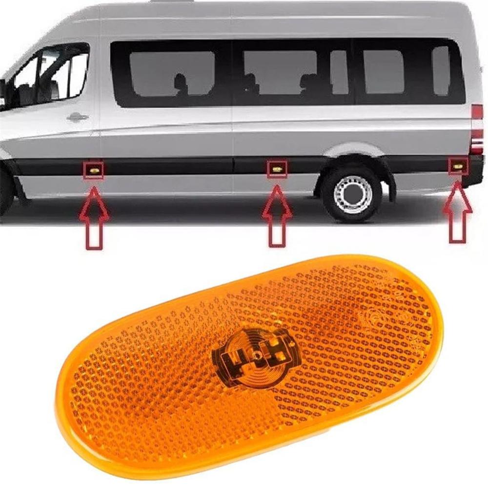 Светодиодный боковой габаритный огонь Furulu Янтарный A910906770 Для Mercedes-Benz Sprinter 2014–20