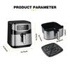 1800W Intelligent Deep Fryer for Home Oil Free Air Fryer Toaster Oven Big Capacity French Fries Machine 7.5L LCD Digital Air Fryer