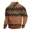 Spring And  Men's Standing Collar Sweatshirt Is Outdoor Casual Sweaters Tops