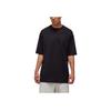 Adidas Solid Color Comfortable Soft Crew Neck Pullover Short Sleeve T-Shirt Unisex Tops Black IW0071