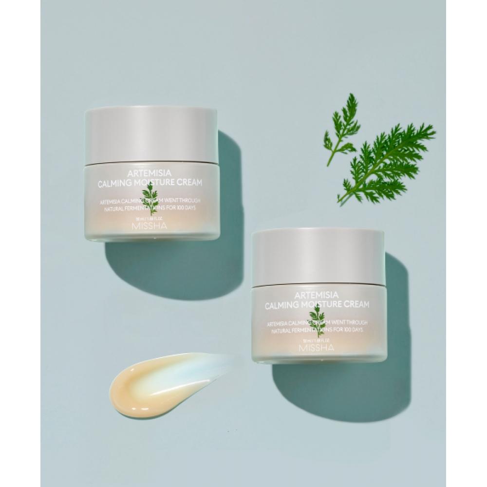 

Missha [2 Pcs] Artemisia Soothing Cream 50ml FREE