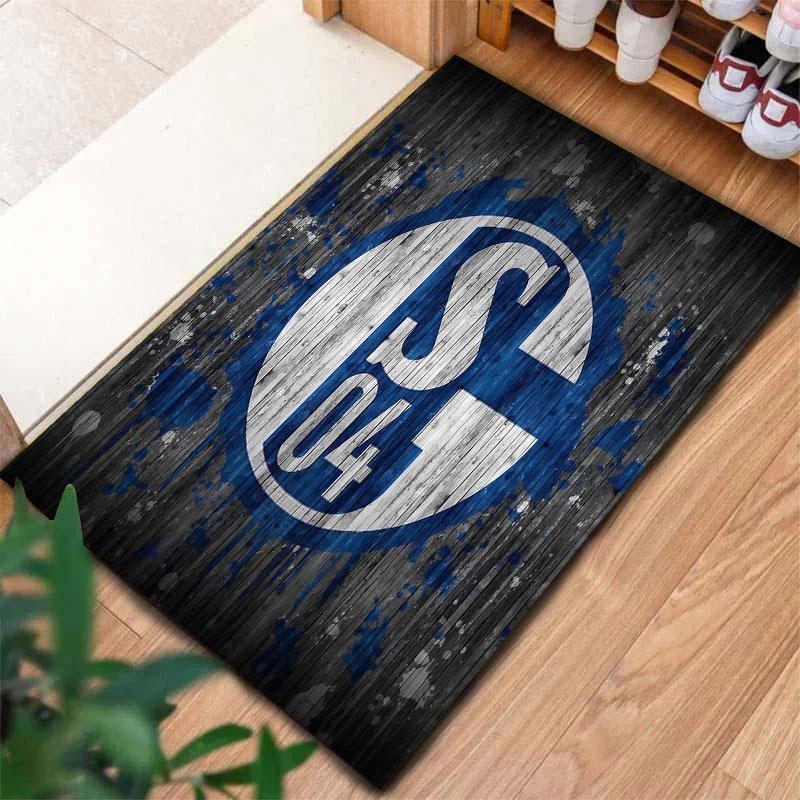 FC Schalke 04 Carpet Rug for Living Room Bedroom Home Sofa Decoration,Kids play Non-slip Floor Mat