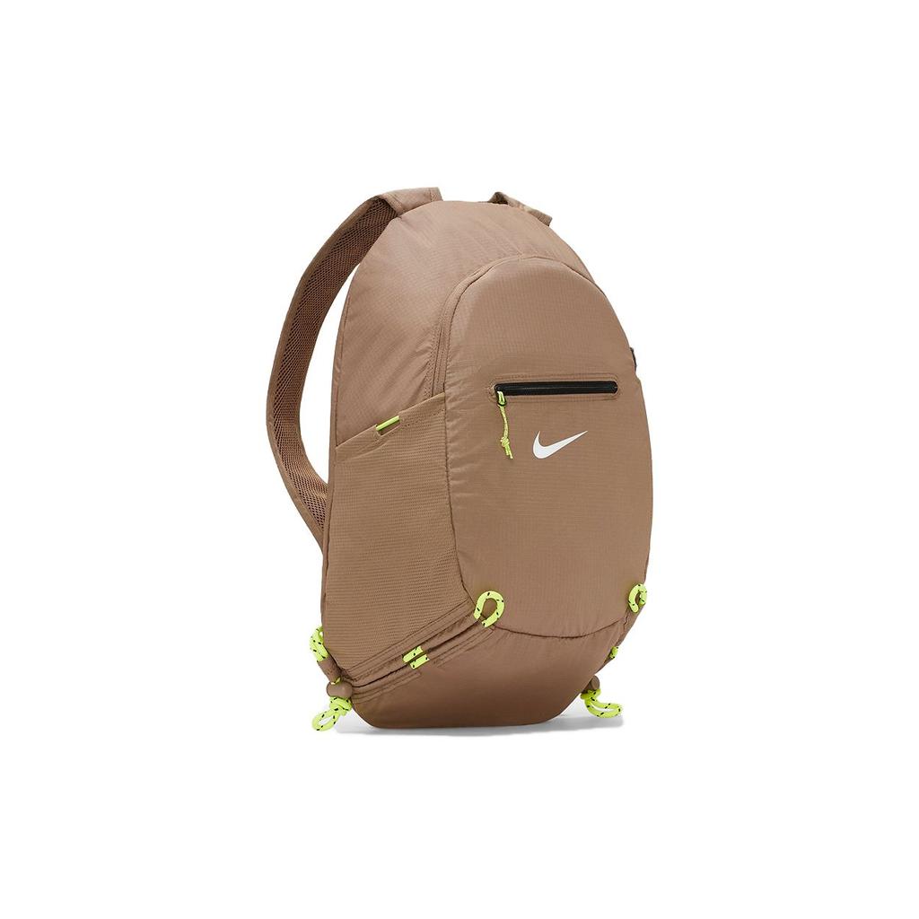 Nike Sports Travel Zipper Polyester Backpack Unisex Backpacks Brown DB0635-208