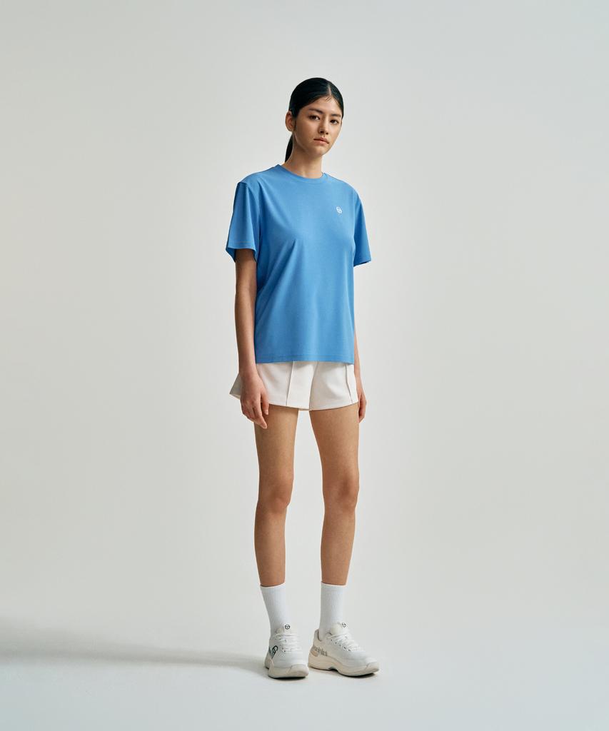 SERGIO TACCHINI U Rayfresh Campo Pique Short Sleeve T-Shirt (Indigo)