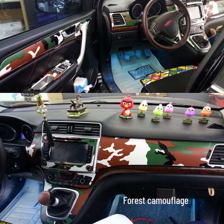 Haval H6 Sport (13-17) Carbon Fiber Interior Wrap - Center Console & Gear Shift Film