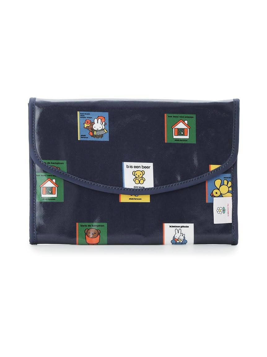 

Picture book pattern maternal and child notebook case M PWGG244544 NVY [Gelato Pique] [DickBruna]