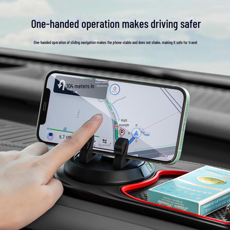 Car & SUV Dashboard Anti-Slip Mat & Multi-Function Phone Holder