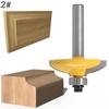 1/4PC 8mm Shank Drawer Front & Cabinet Door Front Router Bit Set Woodworking Cutter Wood Working Bits