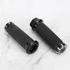 Motorcycle Handlebar Grips, Bike Handlebar Grips, 1.0 Inches (25 Mm), 2 Pcs/Set, Aluminum Alloy