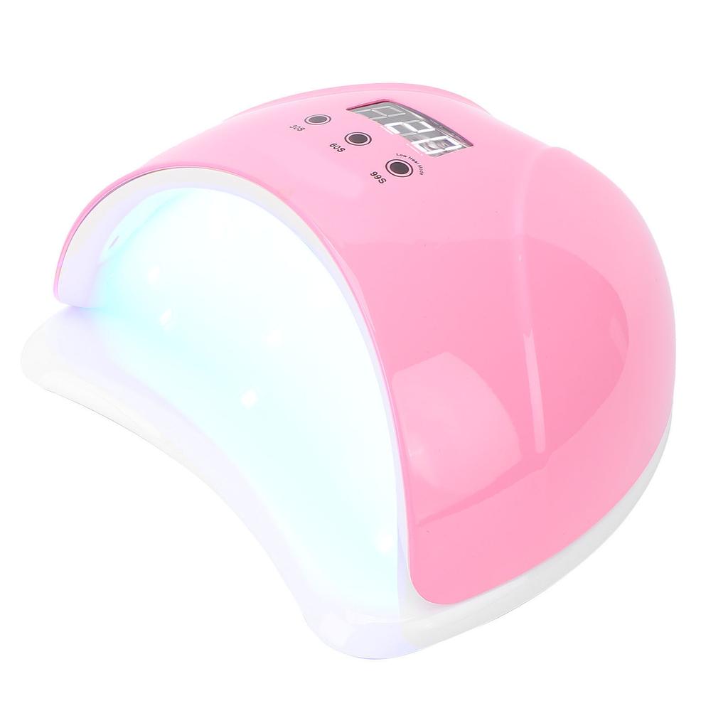 Fast Professional Nail Dryer LED Lamp Nail Phototherapy Gel Polish Curing 48W 100‑240VPink US Plug