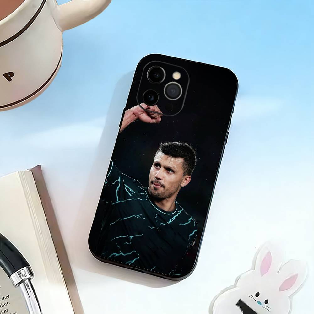 R-Rodrigo Phone Case For iPhone 17, 16,15,14,13,12,11 Plus,Pro Max, Others Soft Black Cover