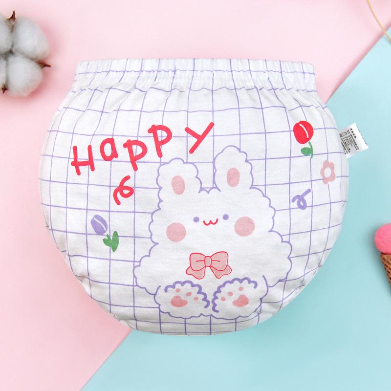 2024 Korean Style Cartoon Print Underwear Shorts for Baby Boys and Girls - Four Seasons Collection