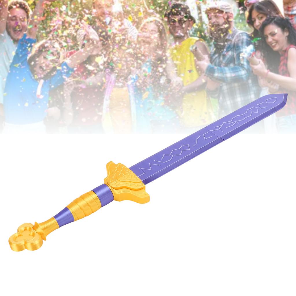 Druk 3D Miecz Zabawka PLA Miecz do Odgrywania Ról Rekwizyt Kostiumu Cosplay do Kolekcji Prezenty Festiwalowe Świąteczne Żółty Niebieski