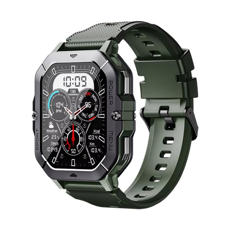 2025 Nové chytré hodinky 2,02 palce Bluetooth hovory Sportovní fitness náramek Monitor srdečního tepu 1ATM Vodotěsné Pánské Dámské Chytré hodinky