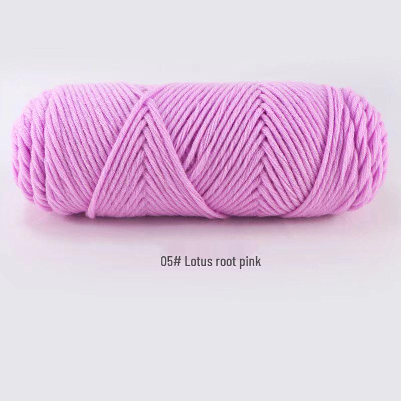 8-Strand Lover's Cotton Knitting Yarn - Thick Wool Milk Cotton for Baby Yarn Knitting, Suitable for All Adults, Free Shipping