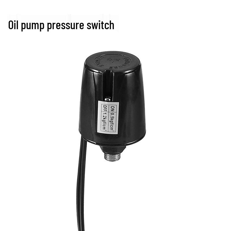 Adjustable Pressure Oil & Water Pump with Switch & Check Valve, Self-Priming Household Accessory