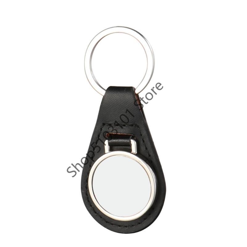Square Round Sublimation Blank Heat Transfer Holster Photo Frame Pendant Multi-functional DIY Holster Photo Key chain