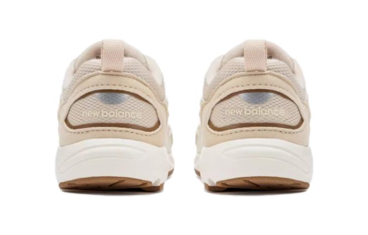 New Balance NB 878 Amortiguación, Resistentes al Desgaste Zapatos Bajos para Niños Pequeños Beige Blanco Marrón Bebé y Niño Pequeño IV878EC1