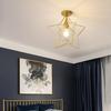 Chikazari Ceiling Pentagon Nordic Indoor Industrial Stylish Ceiling for Living Dining Stylish Light, Shape, Retro, Creative, Lighting, Style,