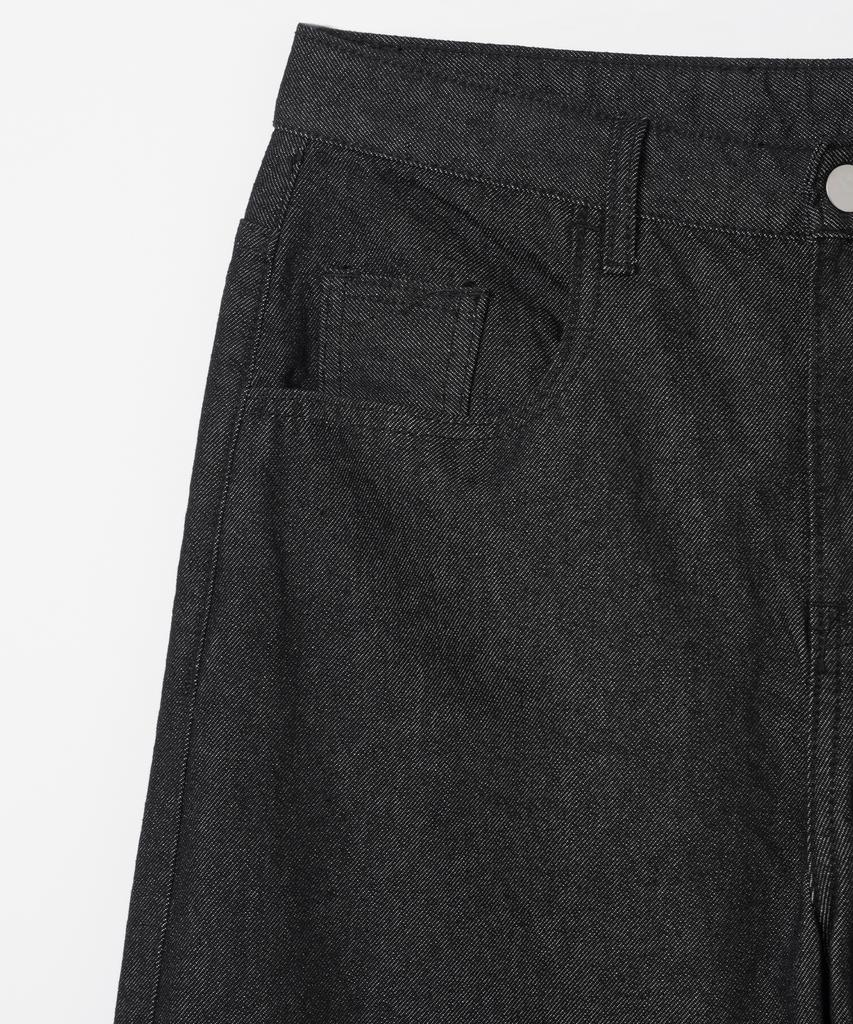 MILLO ARCHIVE Reflect Curved Low Pants [Indigo Black]