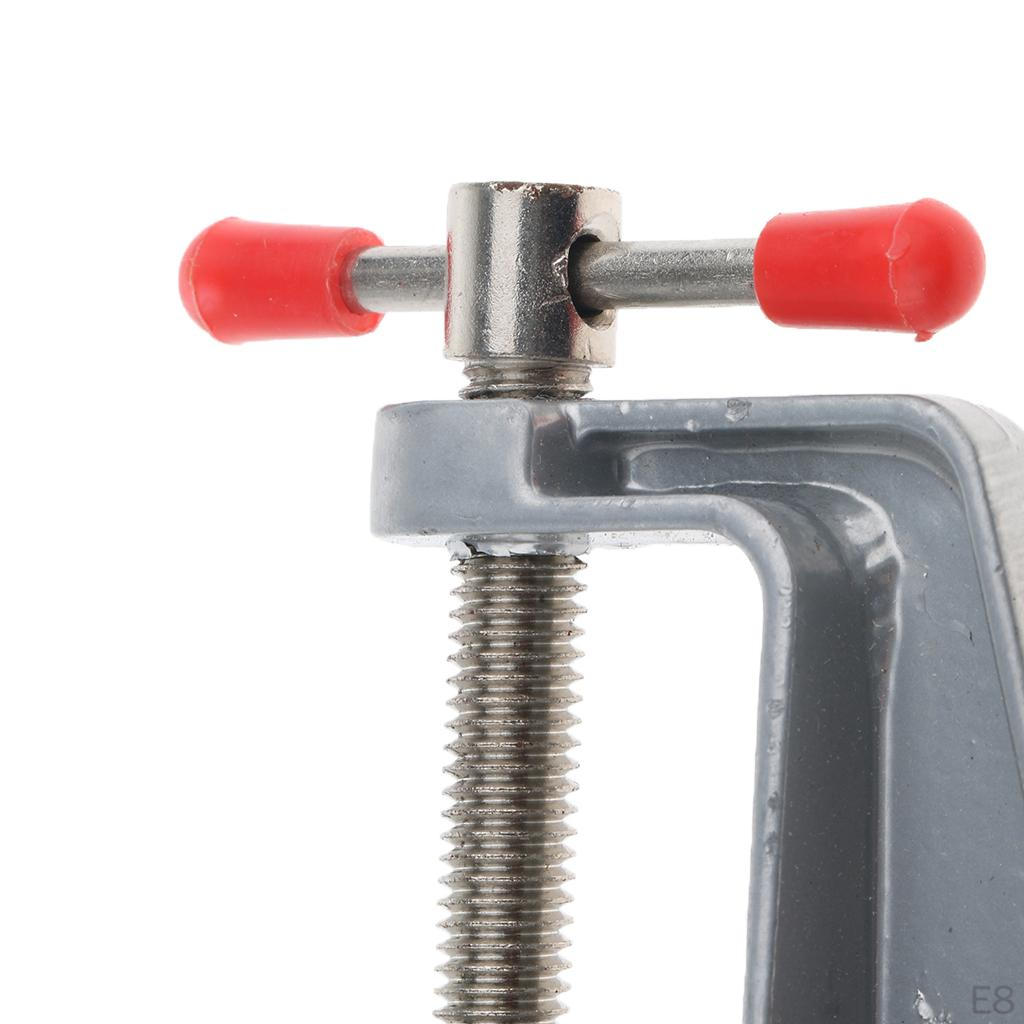 Base Table Clamp, Heavy Duty Steel Mini DIY Jewelers Hobby Tool